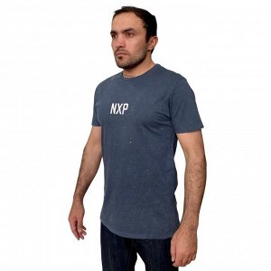 Темная мужская футболка NXP – не позволяй дресс-коду мешать тебе жить №292