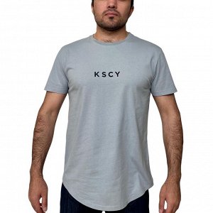 Мужская футболка KSCY с принтом на спине – смелый молодежный лук подходит всем парням и никогда не выходит из моды №226
