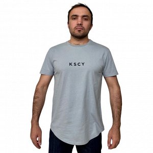 Мужская футболка KSCY с принтом на спине – смелый молодежный лук подходит всем парням и никогда не выходит из моды №226