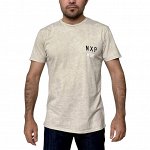 Летняя футболка NXP – дизайнерский тренд – обычная длина спереди, и «хвост» со спины №237