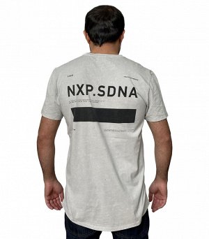 Фирменная футболка NXP – для луков в стиле хипстер, swag, панк, sport-style №234