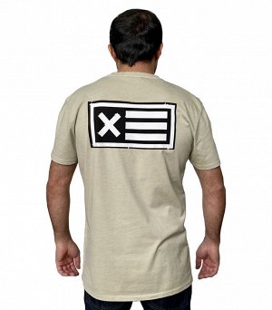 Мужская футболка с логотипом NXP – милитари харизма стиля «warcore» №208