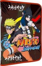 Папка для тетрадей А5 на молнии вокруг &quot;Naruto&quot; NTJB-US1-CPBFL Academy style {Россия}