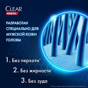 NEW ! Clear MEN 2в1 шампунь и бальзам-ополаскиватель Активспорт против перхоти для мужчин, с цинком 610 мл