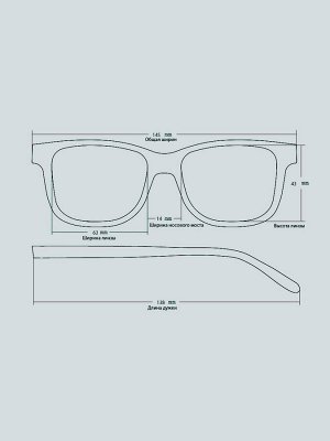 Солнцезащитные очки Graceline SUN G01016 C9 Черный линзы поляризационные