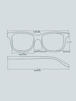 Готовые очки Ralph M998 Золотистые (Ручка широкая)