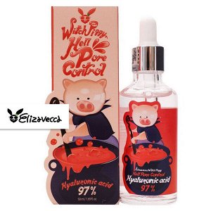 Увлажняющая гиалуроновая сыворотка Elizavecca Hell-Pore Control Hyaluronic Acid 97%, 50мл
