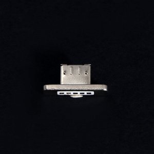 Кабель LuazON, microUSB - USB, 1 А, 1 м, магнитный разъем, белый