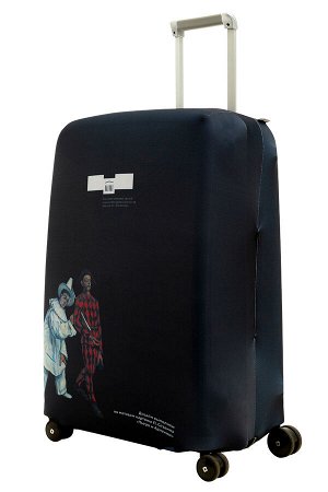 Чехол для чемодана. По мотивам картины П. Сезанна «Пьеро и Арлекин». Пушкинский музей. M/L (SP310)