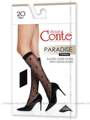 CONTE, PARADISE 20 knee-highs