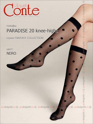 CONTE, PARADISE 20 knee-highs
