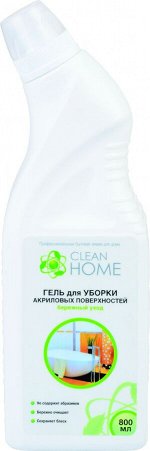 CLEAN HOME Гель для уборки 800мл &quot;Для акриловых поверхностей&quot;