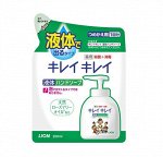 JP/ Lion KireiKirei Liquid Hand Soap Refill Large Мыло жидкое, аромат цитрусов (сменный блок), 450мл/ПЭТ