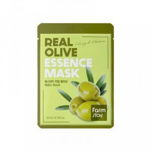 FarmStay Real Olive Essence Mask Тканевая маска для лица с экстрактом оливы