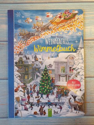 Книга виммельбух Anne suess Weihnachten