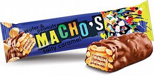«Macho’s» с солёной карамелью и арахисом, 40г