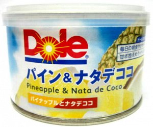 Ананасы консервированные (дольки) с кокосовым желе Dole 227г