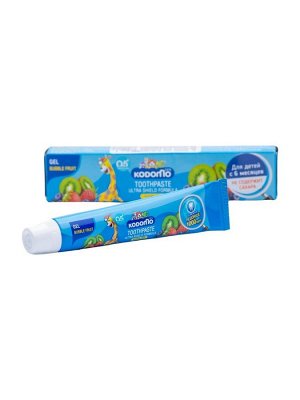 LION Kodomo детская гелевая зубная паста без сахара мультифрукт 40 гр (6мес+)
