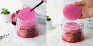 Очищающие пилинг-пэды с экстрактом красного вина Elizavecca Hell-Pore Perfect Wine Sparkling Peeling Pad, 30шт