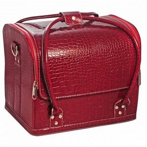 Kristaller Сумка-чемодан для маникюра, красный