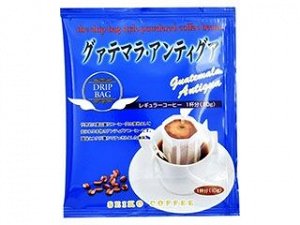 Кофе молотый фильтр-пакет "Гватемала Антигуа" 10г 1/10/240 Япония