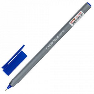 5 шт. ручка шариковая масляная STAFF EVERYDAY OBP-290, СИНЯЯ, трехгранная, узел 0,7 мм, линия письма 0,35 мм, 142996
