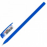 Ручка шариковая масляная STAFF Basic &quot;OBP-312&quot;, СИНЯЯ, корпус ассорти, узел 0,7 мм, линия письма 0,35 мм, 143012