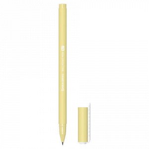 Ручка шариковая BRAUBERG SOFT TOUCH STICK "PASTEL" СИНЯЯ, мягкое покрытие, корпус ассорти, узел 0,7 мм, 143698