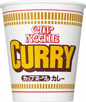 Лапша б/п Cup Noodle со вкусом карри, 87 гр.