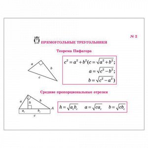 На ладони. Все формулы по геометрии, Томилина М.Е., 17627