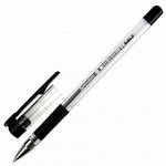 Ручка шариковая с грипом BRAUBERG &quot;X-Writer&quot;, ЧЕРНАЯ, узел 0,7 мм, линия письма 0,35 мм, 142404