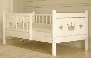 Кровать Софа "Корона PREMIUM" 160*80 цв. белый