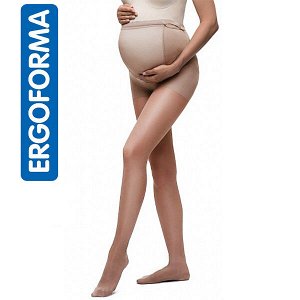 Колготки Колготки компрессионные для беременных 1 класса компрессии  Ergoforma 113, телесные
Ergoforma – один из наиболее известных в России брендов компрессионного трикотажа. Эта линия создана для ак