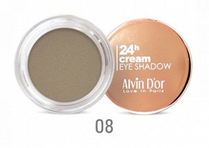 ALVIN D'OR AES-15 Тени для век кремовые 24h Cream EyeShadow 3г. (тон 08 - МОЛОЧНЫЙ КАПУЧИНО)