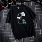 Мужская футболка, надпись &quot;City&quot;, цвет чёрный