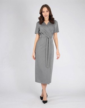 Платье Селена/6-1309 - 34-88 серый