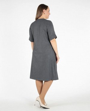 Платье Кризанта/6-1003 - 07-179 синий , серый