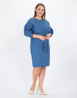 Платье Джастина/6-1332 - 76-08 синий