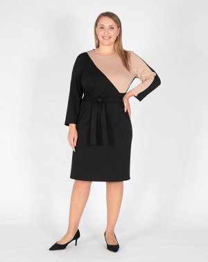 Платье Орданна/6-1220 - 03-34н черный