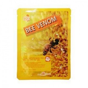 [MAYISLAND] Маска тканевая с пчелиным молочком Real Essense Bee Venom Mask Pack, 25 мл