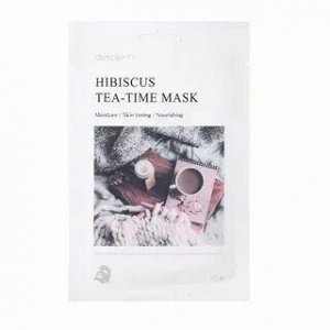 DETOSKIN. Тканевая маска с гибискусом, HIBISCUS TEA-TIME MASK 30г.