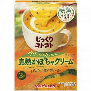 Суп-крем из тыквы 3 порции 60г 1/30 Япония