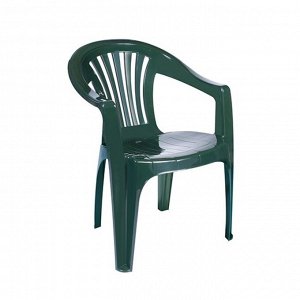 Кресло садовое, пластик, зеленый, ЭФЕС, 740 х 540 х 520 мм