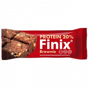 FINIX финиковый батончик с протеином ,БРАУНИ 30г