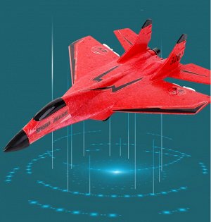 Радиоуправляемый самолет истребитель Су-35 на пульте управления, ударопрочный, время полета 15 мин, дальность управления 150 м, Flying AirCraft ZY-320