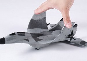 Радиоуправляемый самолет истребитель Су-35 на пульте управления, ударопрочный, время полета 15 мин, дальность управления 150 м, Flying AirCraft ZY-320