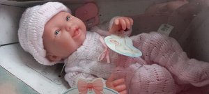 Кукла виниловая 24см Mini Newborn (18453)