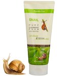 Пенка очищающая с экстрактом улитки FarmStay Snail Pure Cleansing Foam, 180 мл