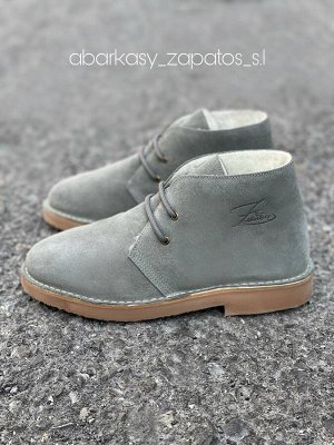 ДЕЗЕРТЫ AB.Z. 3612/2 Gris-С ДВОЙНЫМИ ШНУРКАМИ