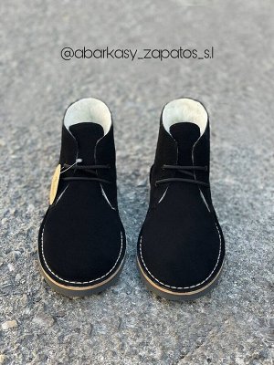 ДЕЗЕРТЫ AB.Z. 3612/2 Negro — С ДВОЙНЫМИ ШНУРКАМИ